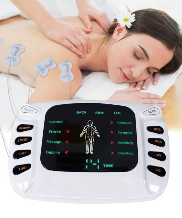 Alternative view of Blueidea Electronic Pulse Massager Therapy Stroke Slimming Machine For Pain Relief & Fitness Acupuncture Therapy Machine English Version For Pain Relief & Fitness Electronic Pulse Massager - Digital Physiotherapy Machine - Stroke acupuncture slippers
