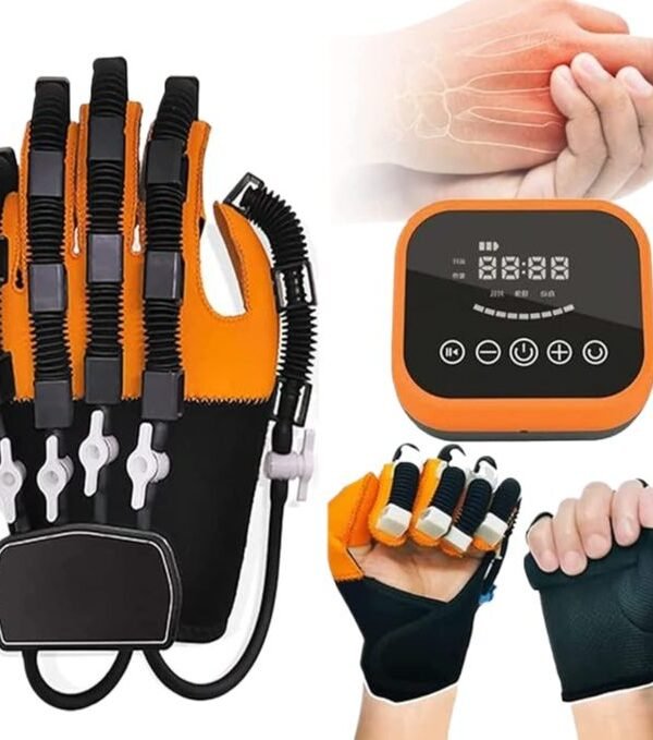 Alternative view of Finger Rehabilitation Robot Glove, Rehabilitation Train Pair Rehabilitation Robot Gloves, Hand Dysfunction Robotic Hand Glove | Stroke rehabilitation in Pakistan