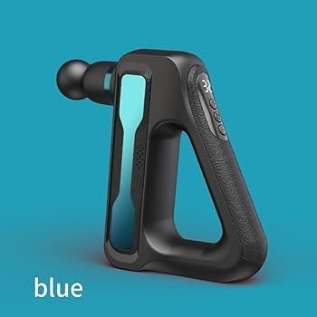 Blueidea Triangle Fascia Grab Muscle Relaxation Massager Electric Shock Massage Gun Massage Gun Massage Gun Deep Tissue Portable Handheld Percussion Massager Type-C Charging with Powerful 32 Speeds & 8 Masage Heads for Shoulder, Neck, Back, Wand, Leg - Image 5
