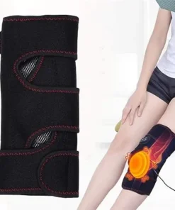 BlueIdea Knee Rechargeable Portable Massager (One Piece) Knee Support Belt Kneepad Compression Sleeve, Male and Female Articulated Knee Pads, Fatigue, Meniscus Tear, Knee Support Electric Heated Knee Pad Warm Leg Wrap Belt Brace Arthritis Pain Relief