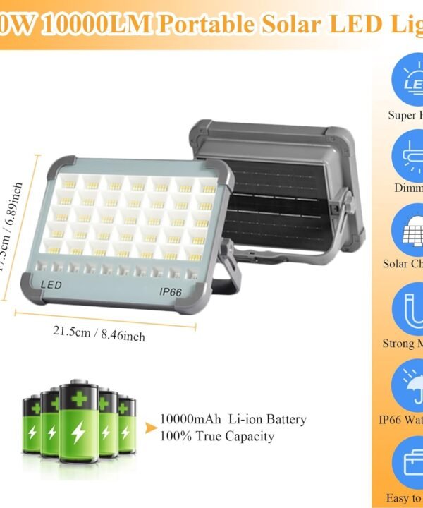 Ritmo 300 LED Solar Lights Outdoor with Cabble - Best Price in Pakistan | GreyMart