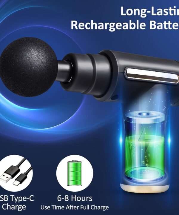 PPW Mini Massage Gun Deep Tissue Light Massage - Best Price in Pakistan | GreyMart