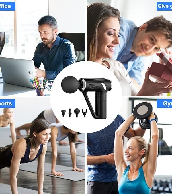 PPW Mini Massage Gun Deep Tissue Light Massage - Best Price in Pakistan | GreyMart