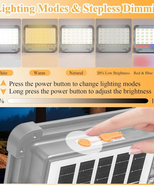 Ritmo 300 LED Solar Lights Outdoor with Cabble - Best Price in Pakistan | GreyMart