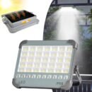 Ritmo 300 LED Solar Lights Outdoor with Cabble, Solar Flood Light, IP66 Waterproof with 5 Mode Indicator Solar Safety Street Light for Yard, Balcony, Garage.