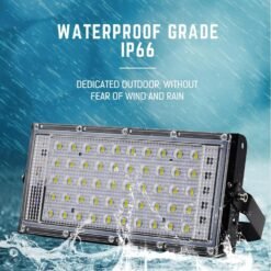12w WHITE Led Flood Light Flood Light 50w Led Exterior Lighting Outdoor Led Projector Reflector Lamp Spotlight Waterproof Street Lamp for Garage, Yard, Lawn, Garden ( Color : 2 _WARM and WHITE