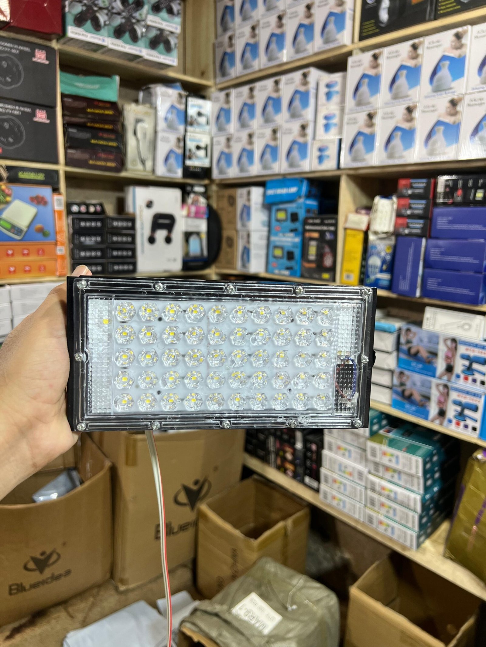 12w WARM Led Flood Light Flood Light 50w Led Exterior Lighting Outdoor Led Projector Reflector Lamp Spotlight Waterproof Street Lamp for Garage, Yard, Lawn, Garden ( Color : 2 _WARM and WHITE (Copy) - Image 14