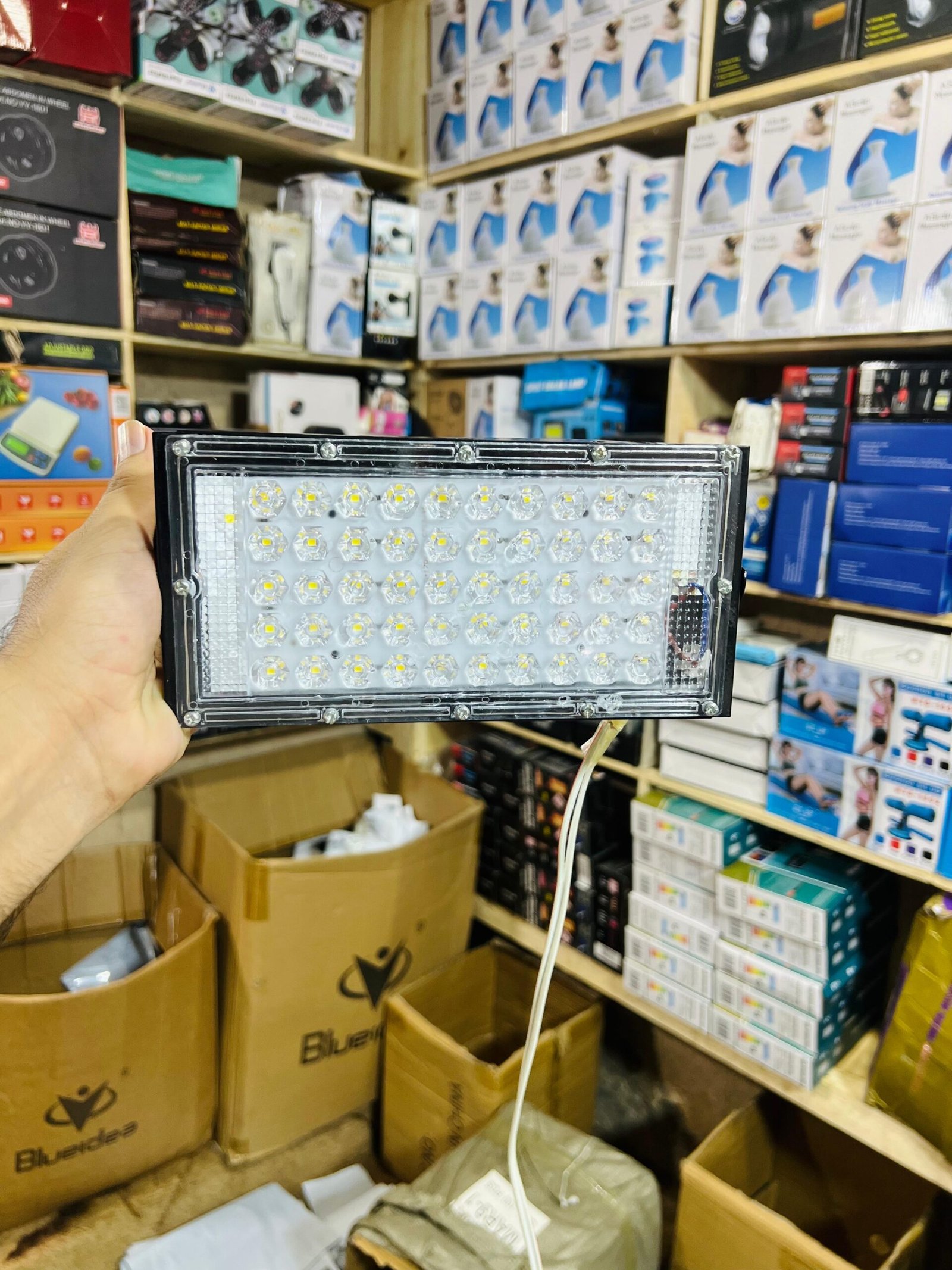 12w WARM Led Flood Light Flood Light 50w Led Exterior Lighting Outdoor Led Projector Reflector Lamp Spotlight Waterproof Street Lamp for Garage, Yard, Lawn, Garden ( Color : 2 _WARM and WHITE (Copy) - Image 16
