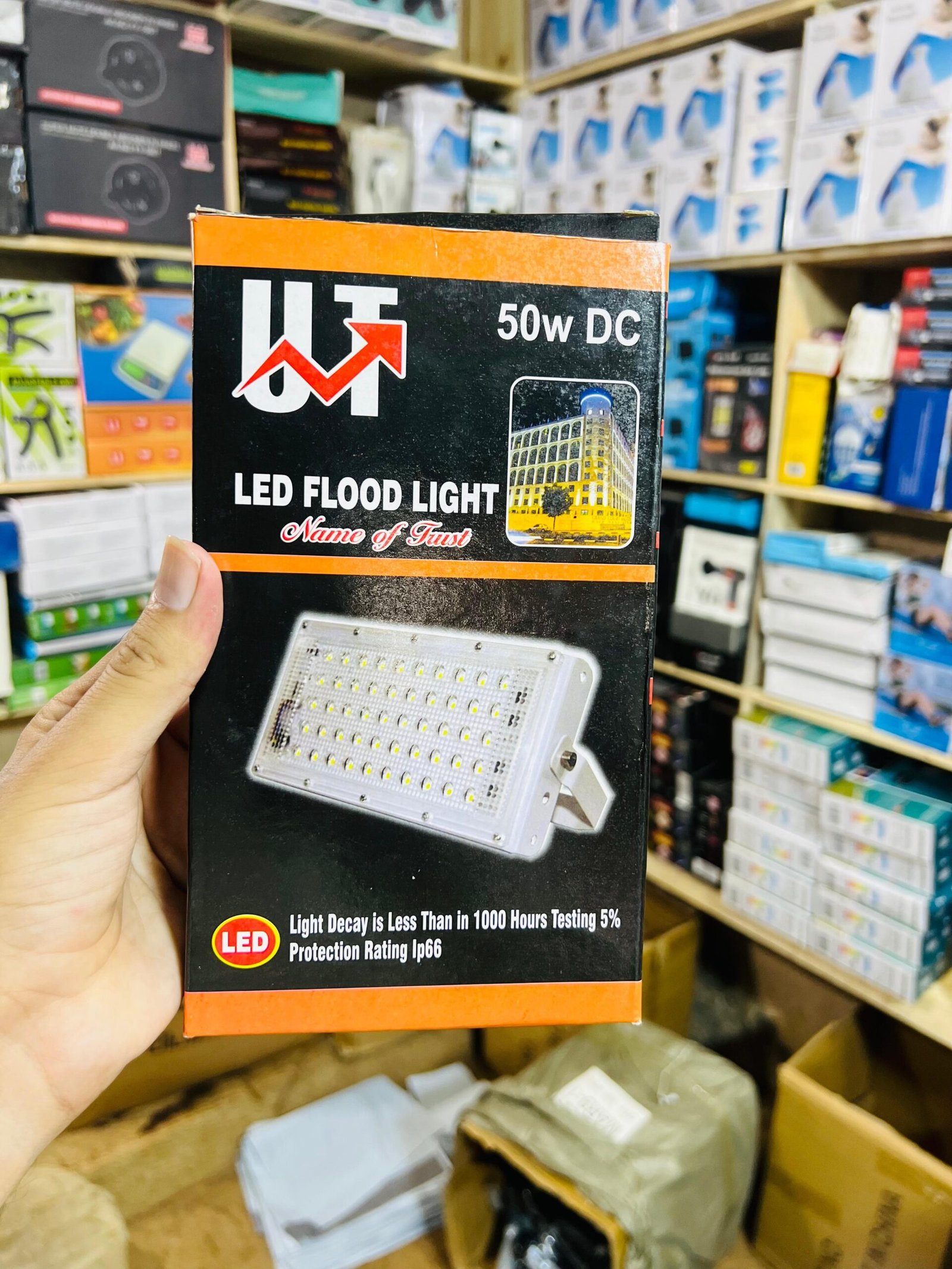 12w WARM Led Flood Light Flood Light 50w Led Exterior Lighting Outdoor Led Projector Reflector Lamp Spotlight Waterproof Street Lamp for Garage, Yard, Lawn, Garden ( Color : 2 _WARM and WHITE (Copy) - Image 21