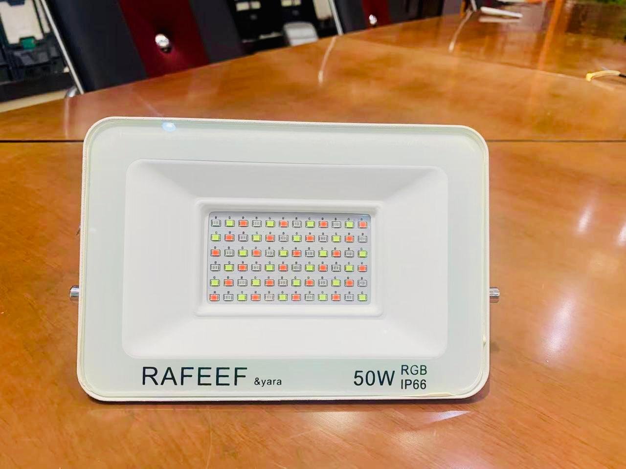 50W Smart RGB LED Flood Light Outdoor with Remote – Waterproof Colour Changing Garden & Stage Light in Pakistan
