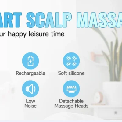 Rechargeable Head Scalp & Full Body Massager - Best Price in Pakistan | GreyMart