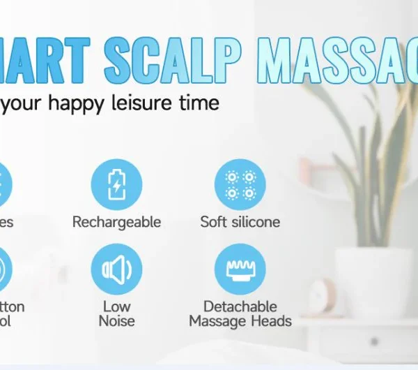 Rechargeable Head Scalp & Full Body Massager - Say Goodbye to Stress - Image 5