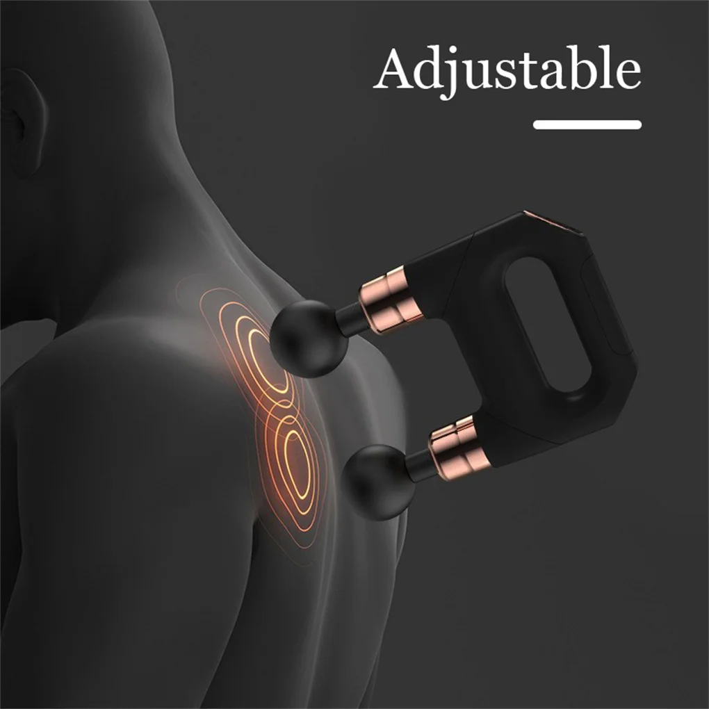 Blueidea Triangle Fascia Massager Massage Gun PRO Body Massage Machine For Pain Relief For Men & Women Double Heads Massage - Image 3