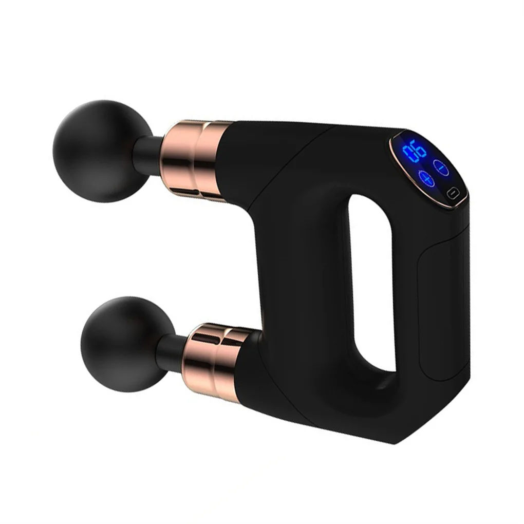 Blueidea Triangle Fascia Massager Massage Gun PRO Body Massage Machine For Pain Relief For Men & Women Double Heads Massage