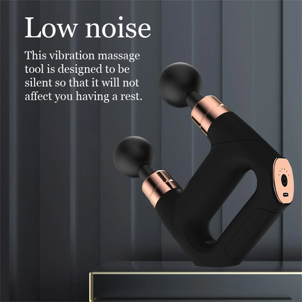 Blueidea Triangle Fascia Massager Massage Gun PRO Body Massage Machine For Pain Relief For Men & Women Double Heads Massage - Image 8
