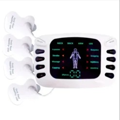 Blueidea Electronic Pulse Massager Therapy Stroke Slimming Machine For Pain Relief & Fitness Acupuncture Therapy Machine English Version For Pain Relief & Fitness Electronic Pulse Massager - Digital Physiotherapy Machine - Stroke acupuncture slippers - Image 3