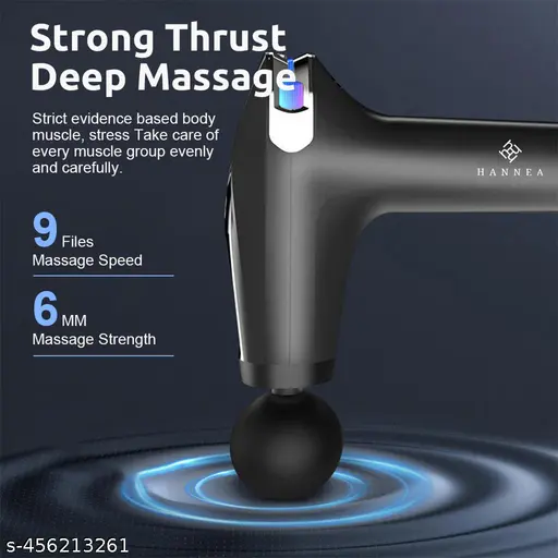 Blueidea Bld326 Portable Massage Pro Percussion Massager Professional Deep Muscle Massager For Body Neck Back Relaxation Fitness Slimming - Image 3