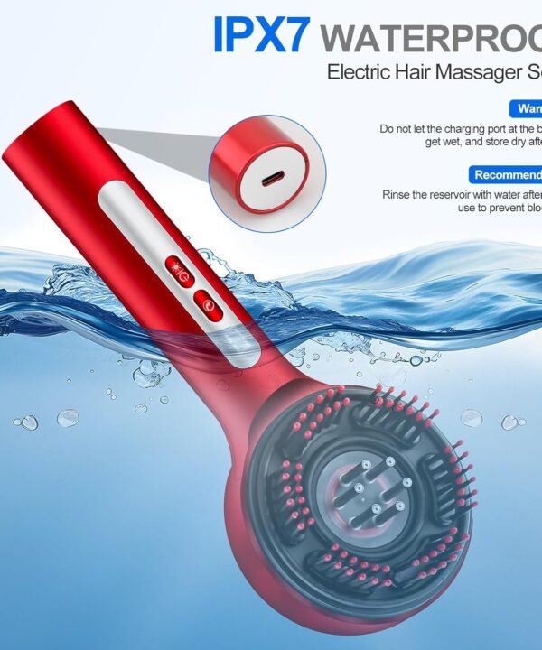 Scalp Massager with Hair Oil Applicator Hair Brush Electric - Best Price in Pakistan | GreyMart