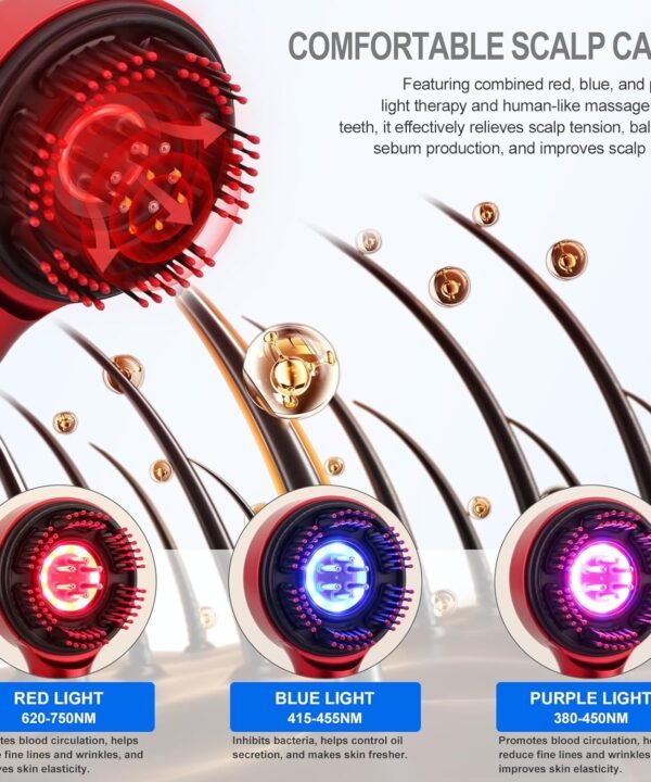 Scalp Massager with Hair Oil Applicator Hair Brush Electric - Best Price in Pakistan | GreyMart