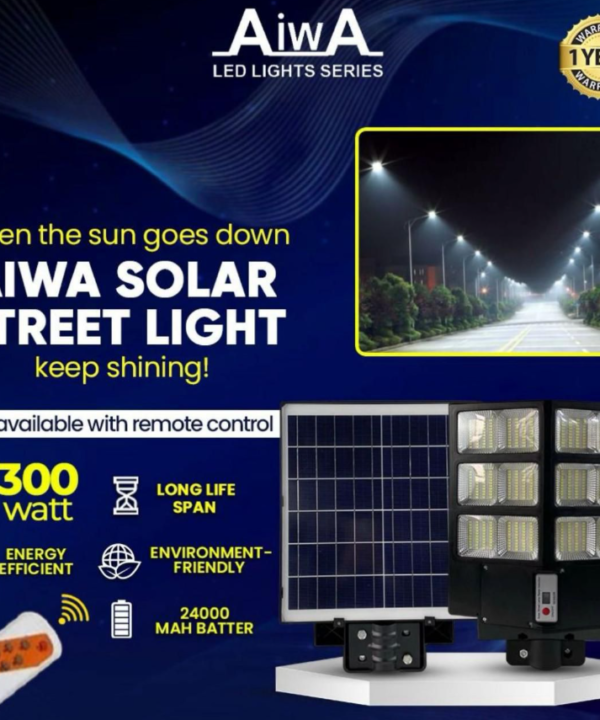 LED 300V Series Heavy-Duty Solar Street Light one time - Best Price in Pakistan | GreyMart
