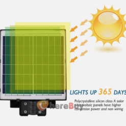 LED 300V Series Heavy-Duty Solar Street Light one time investment 300W Solar Street Light – High-Efficiency LED, Waterproof, Dusk-to-Dawn Auto Operation - Image 9