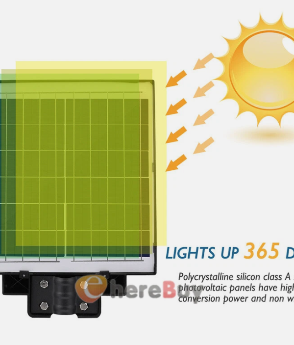 LED 300V Series Heavy-Duty Solar Street Light one time - Best Price in Pakistan | GreyMart