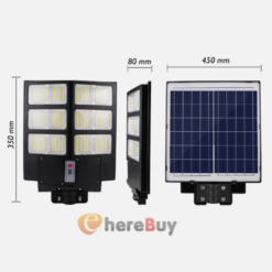 LED 300V Series Heavy-Duty Solar Street Light one time investment 300W Solar Street Light – High-Efficiency LED, Waterproof, Dusk-to-Dawn Auto Operation - Image 8