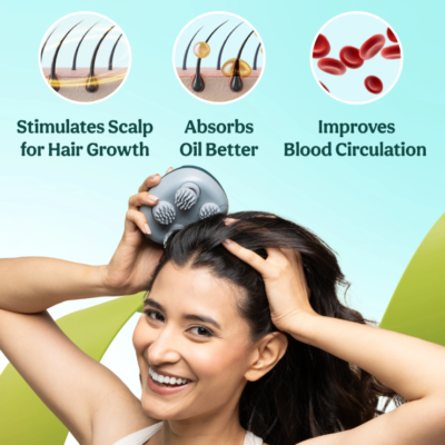 New Electric Head Massager Wireless Scalp Massager - Best Price in Pakistan | GreyMart