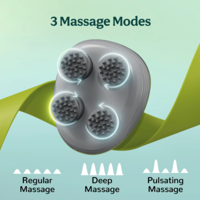 New Electric Head Massager Wireless Scalp Massager - Best Price in Pakistan | GreyMart