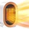 Heater Fan Heater Portable Heater - Room Electric Heaters Mini Camping Heater Tower | Ceramic Heater Cooler Space Heater | Desk Tent Foot Bedroom Bathroom Oil Smart Column Convection Room Heater