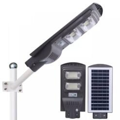 500W Super LED Solar Street Light – Full Night Battery Backup | Greymart.pk Solar Street Light Pakistan, 500W Solar LED, Greymart Solar Lighting, Outdoor Solar Flood Light, Energy Saving Street Light, LiFePO4 Solar Light. - Image 2