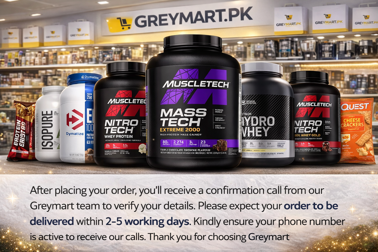 Greymart Online Shopping - Fitness Supplements and Whey Protein