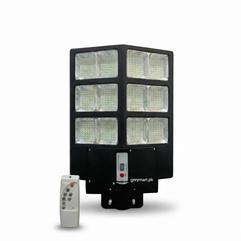 300 WATT HIGH QUALITY LED SOLAR STREET 12 HOURS BATTERY BACKUP