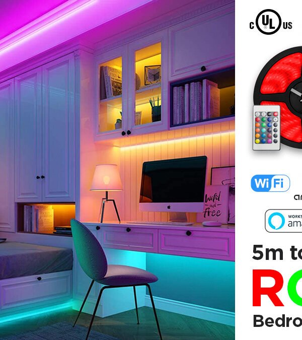 32feet Smart RGB LED Rope Light with Remote | 10M LED Strip Rope Light Multicolour for Room, Gaming, Party, Diwali & Outdoor Home Decoration | Waterproof Rope Light - Image 3