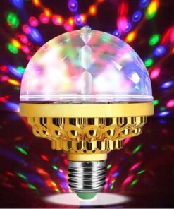 Rotating RGB Disco Light Bulb...