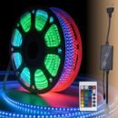 16feet Smart RGB LED Rope Light with Remote | 5M LED Strip Rope Light Multicolour for Room, Gaming, Party, Diwali & Outdoor Home Decoration | Waterproof Rope Light