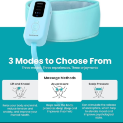 Alternative view of Rechargeable Airbag Head Massager JKQ-567
