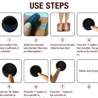 EMS Pulse Foot Massager with 6 Modes - Best Price in Pakistan | GreyMart