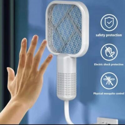 Usb Mosquito Killer Lamp 2 in 1 Multicunctional Angle Portable Bug Zapper Electric USB Rechargeable Mosquito Fly Bat Swatter