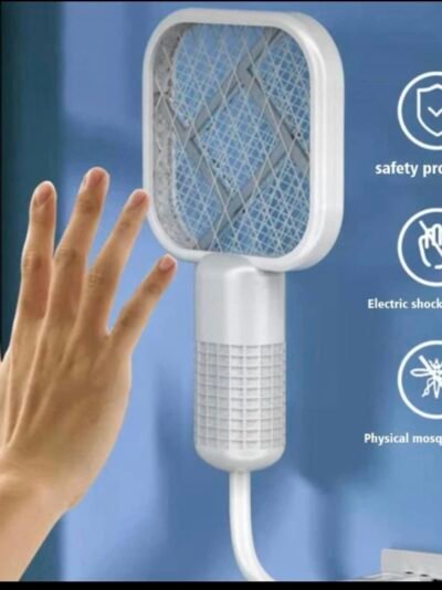 Usb Mosquito Killer Lamp 2 in 1 Multicunctional Angle Portable Bug Zapper Electric USB Rechargeable Mosquito Fly Bat Swatter