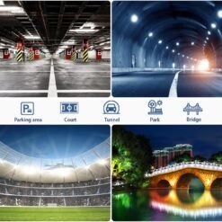 Boosty 16-Color Changing RGB LED Flood Light with Remote | Wall Mount | Waterproof Spotlight for Outdoor, Studio, Stage & Photography Lighting - Image 12
