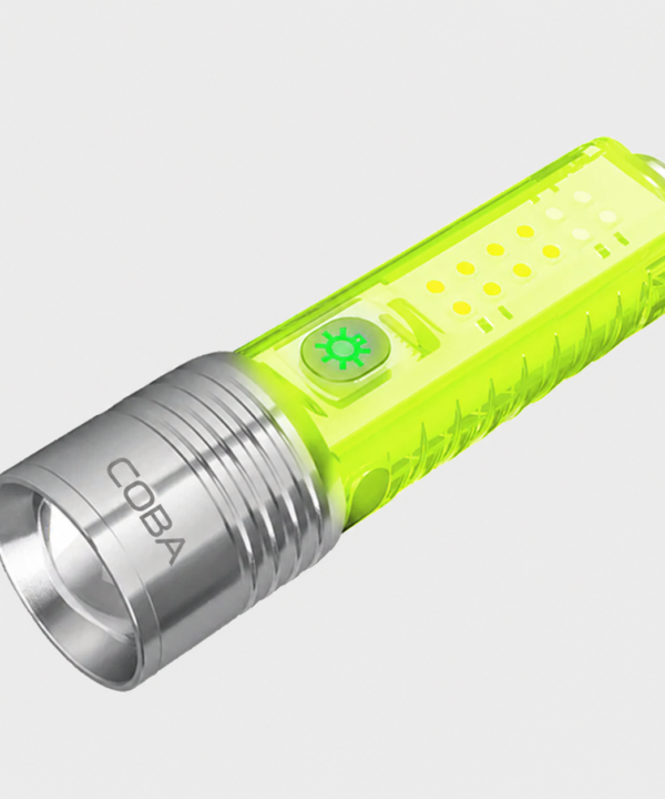 Coba USB Rechargeable Flashlight 3800 Lumens 10 Lighting - Best Price in Pakistan | GreyMart