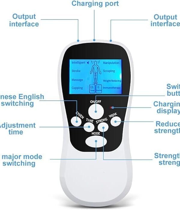 Tens Therapy Machine Massager Health Tens Acupuncture - Best Price in Pakistan | GreyMart