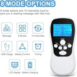 Tens Therapy Machine Massager Health Tens Acupuncture Device Relaxing Massage & Relaxation - Image 8