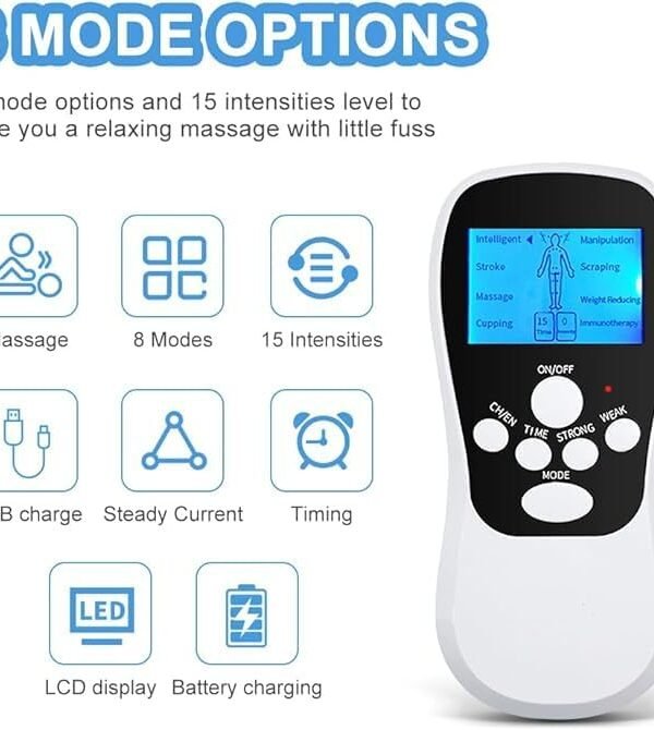 Tens Therapy Machine Massager Health Tens Acupuncture - Best Price in Pakistan | GreyMart