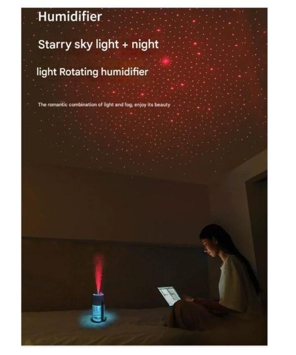 StarrySky 280ml Top Humidifier with Starry Sky Night Light - Best Price in Pakistan | GreyMart