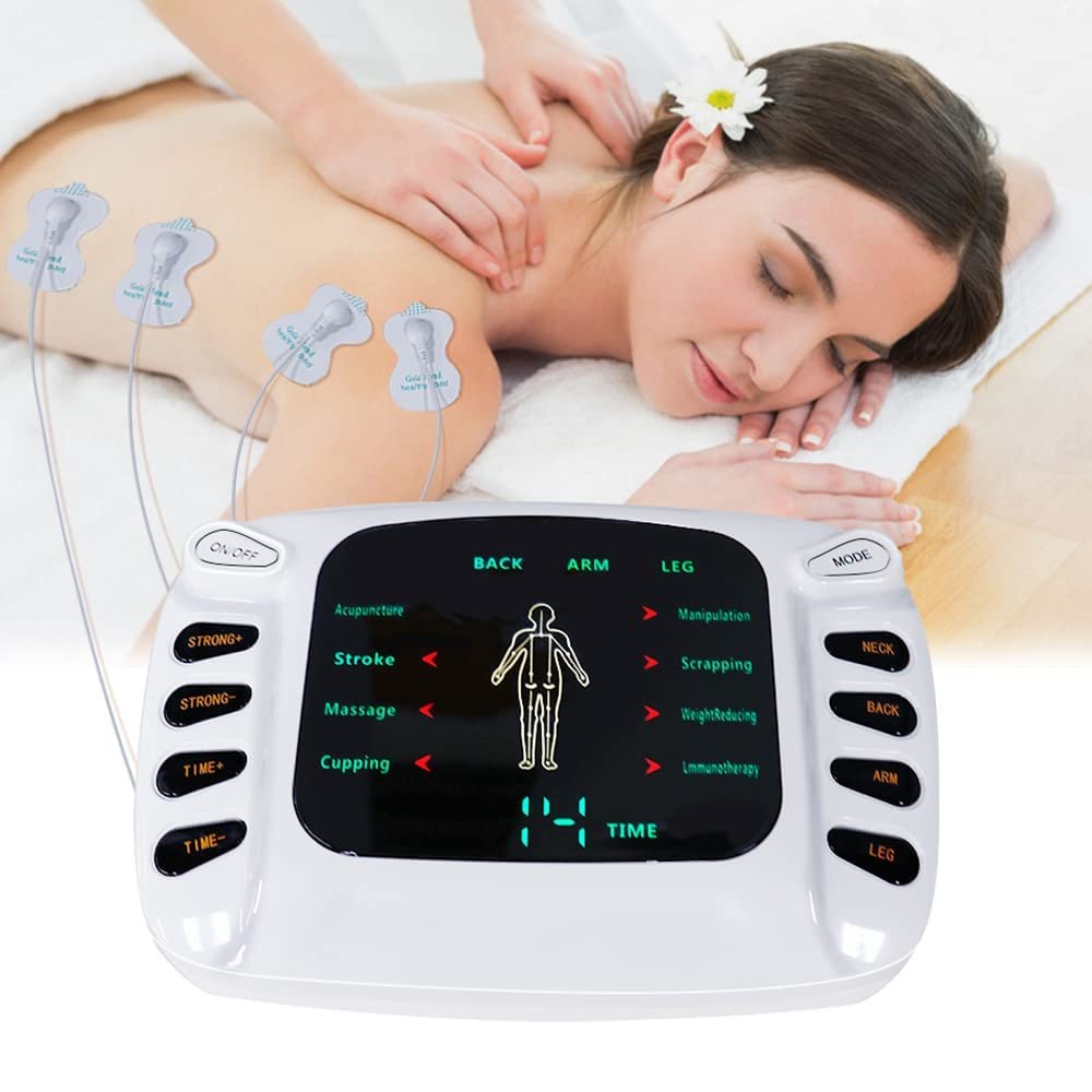 Blueidea Electronic Pulse Massager Therapy Stroke Slimming Machine For Pain Relief & Fitness Acupuncture Therapy Machine