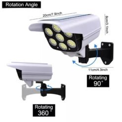 Motion Sensor Solar Lights 2000 Lumens 77 LEDs Spotlight with Remote Controller FloodLights Outdoor IP66 Waterproof - Image 3