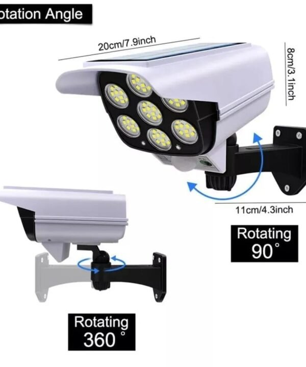 Motion Sensor Solar Lights 2000 Lumens 77 LEDs Spotlight - Best Price in Pakistan | GreyMart