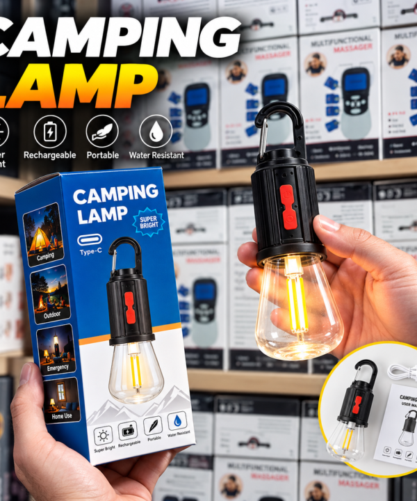 Alternative view of Rechargeable Camping Lamp Bulb with...